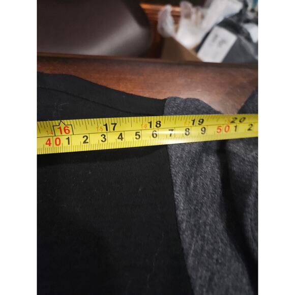 Vintage Canvasbacks 100% Wool Black Blue Blazer Jacket Size L Cardigan Gray - Picture 5 of 7